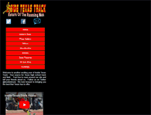 Tablet Screenshot of insidetexastrack.com